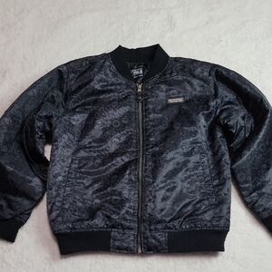 South Pole XL 7X Black Skull Bomber Jacket